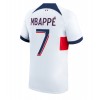 Herren Fußballbekleidung Paris Saint-Germain Kylian Mbappe #7 Auswärtstrikot 2023-24 Kurzarm